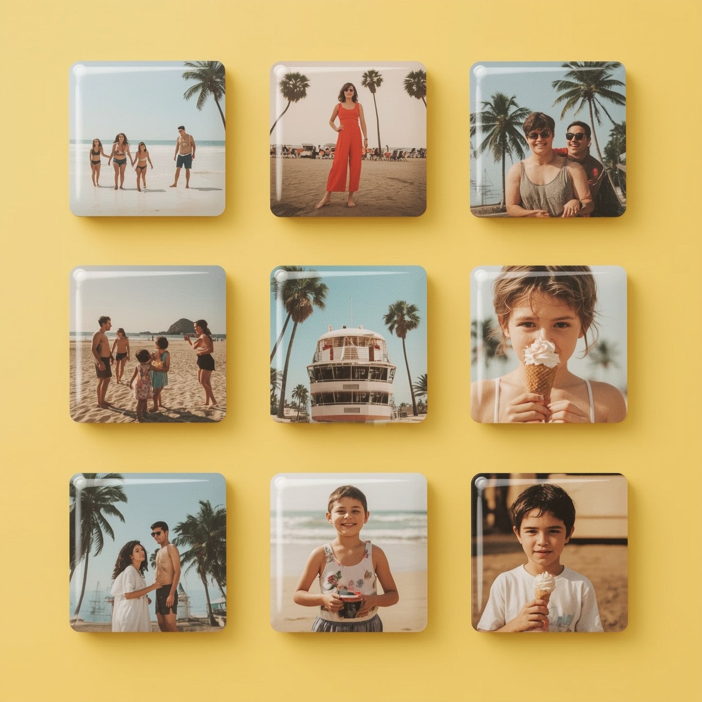 9-Piece Memory Mosaic (9 pieces 2x2 inch)